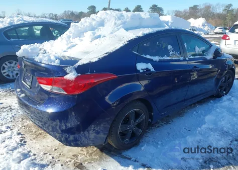 2013 Hyundai Elantra Gls from USA, damaged, VIN 5NPDH4AE7DH241638